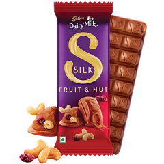 Cadbury  Dairy Milk Silk Fruit & Nut Chocolate ,55 g