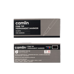 Camlin Fine Tip CD Marker Black (Box)