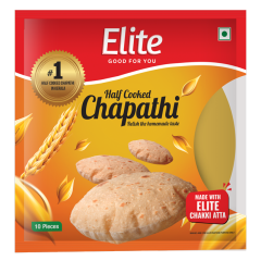 Elite Half Cooked Chapathi 10S